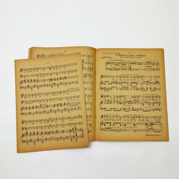 Vintage Music Song Books Set of 2 Victor Herbert Song Book & On Stage Vocal Duet - Picture 3 of 6